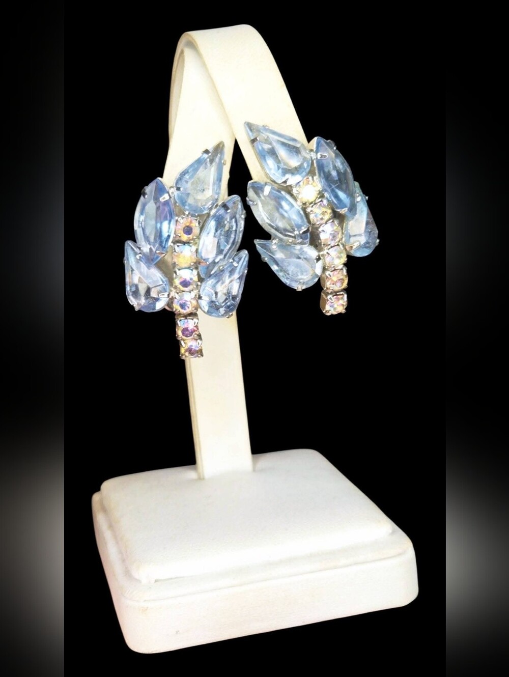 Vintage Baby Blue Earrings